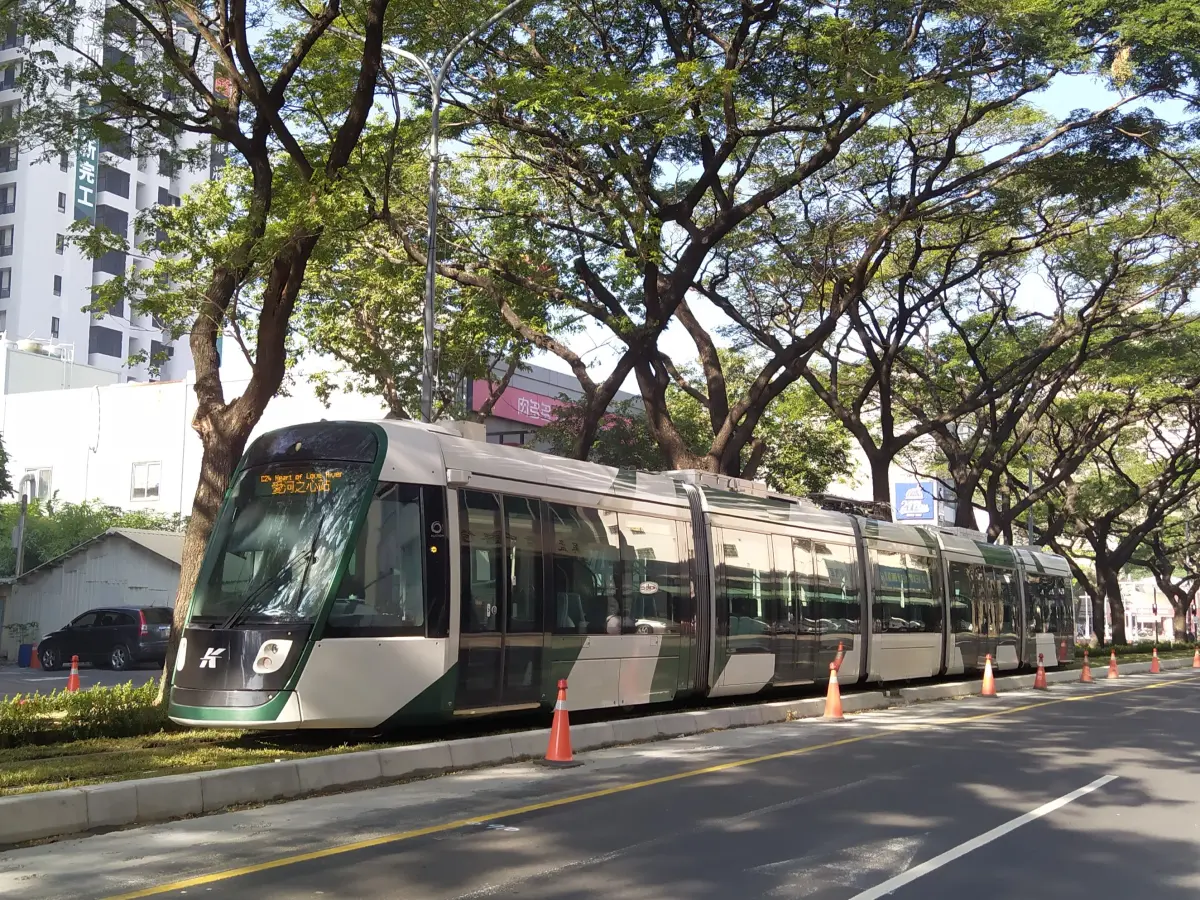 ▲高雄輕軌行車測試作業將告一段落，後續將進行初、履勘程序。（圖／高市府捷運局提供）