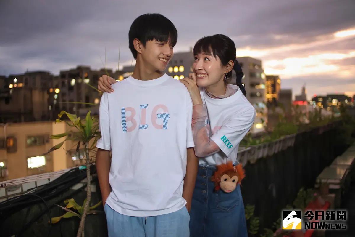 ▲田中千繪（右）、范逸臣在電影《BIG》演出夫妻，郭大睿（左）因在片場拍攝時開玩笑，令「媽媽」田中千繪罕見動怒喊：「你要不要認真點。」（圖／記者陳明中攝影） 