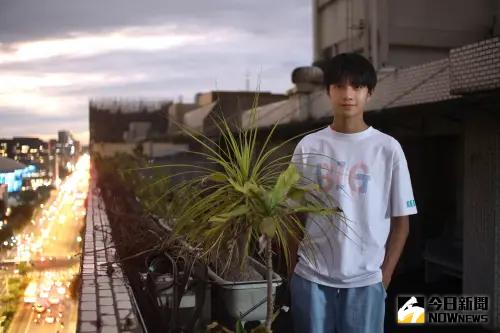 童星郭大睿在電影《BIG》中,演出田中千繪、范逸臣罹患骨癌的兒子大杉。(圖/記者陳明中攝影) ▲童星郭大睿在電影《BIG》中,演出田中千繪、范逸臣罹患骨癌的兒子大杉。(圖/記者陳明中攝影)