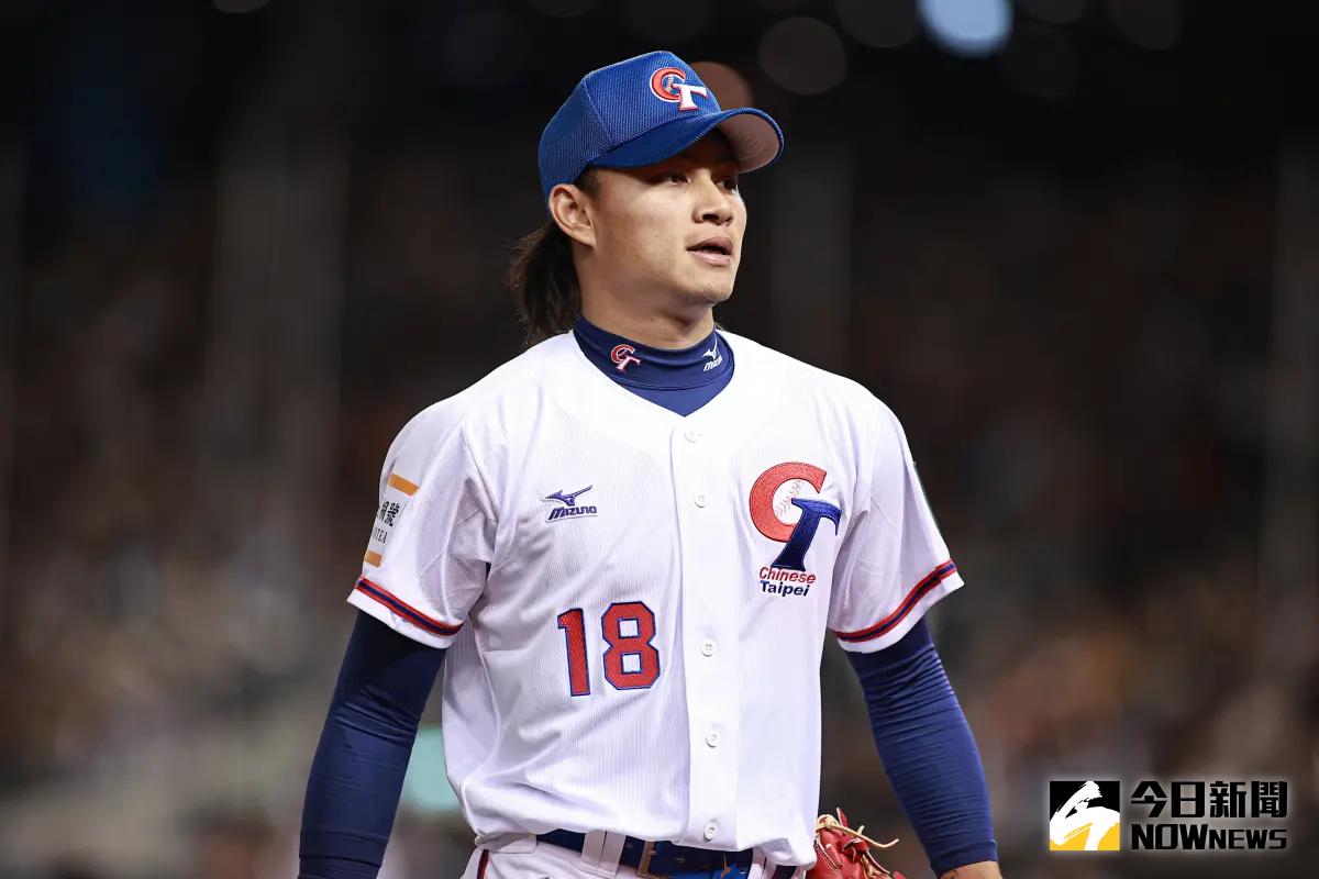 ▲亞錦賽中華隊先發投手徐若熙7局10K完美封鎖韓國，率隊拿下台北大巨蛋歷史首勝。（圖／記者葉政勳攝 , 2023.12.03）