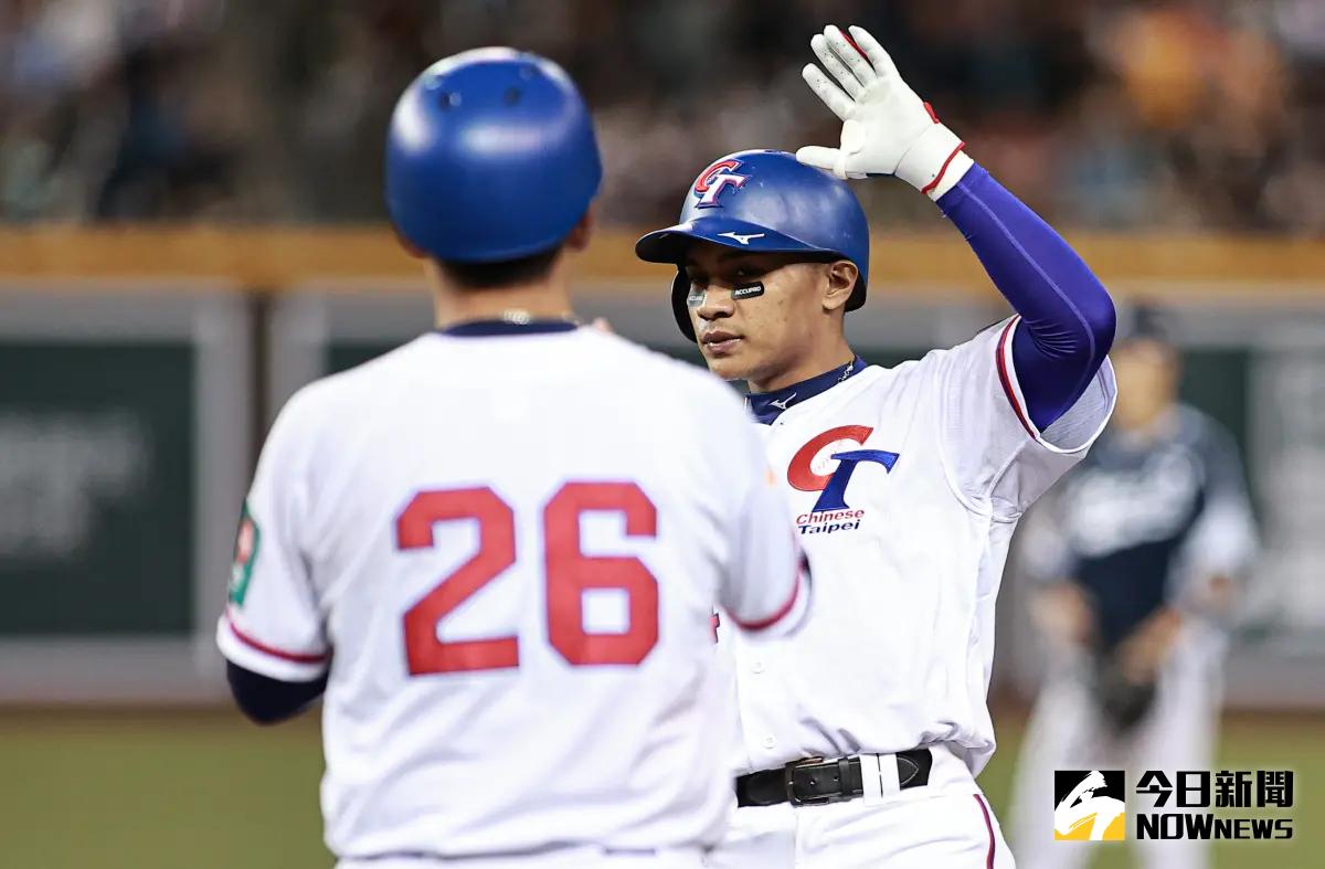 ▲亞錦賽中華隊外野手邱智呈。（圖／記者葉政勳攝 , 2023.12.03）