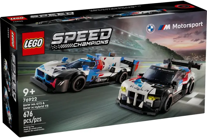 ▲ 又要花錢了，Lego即將推出Ford Mustang Dark Horse、BMW M4 GT3、Audi S1 e-tron 