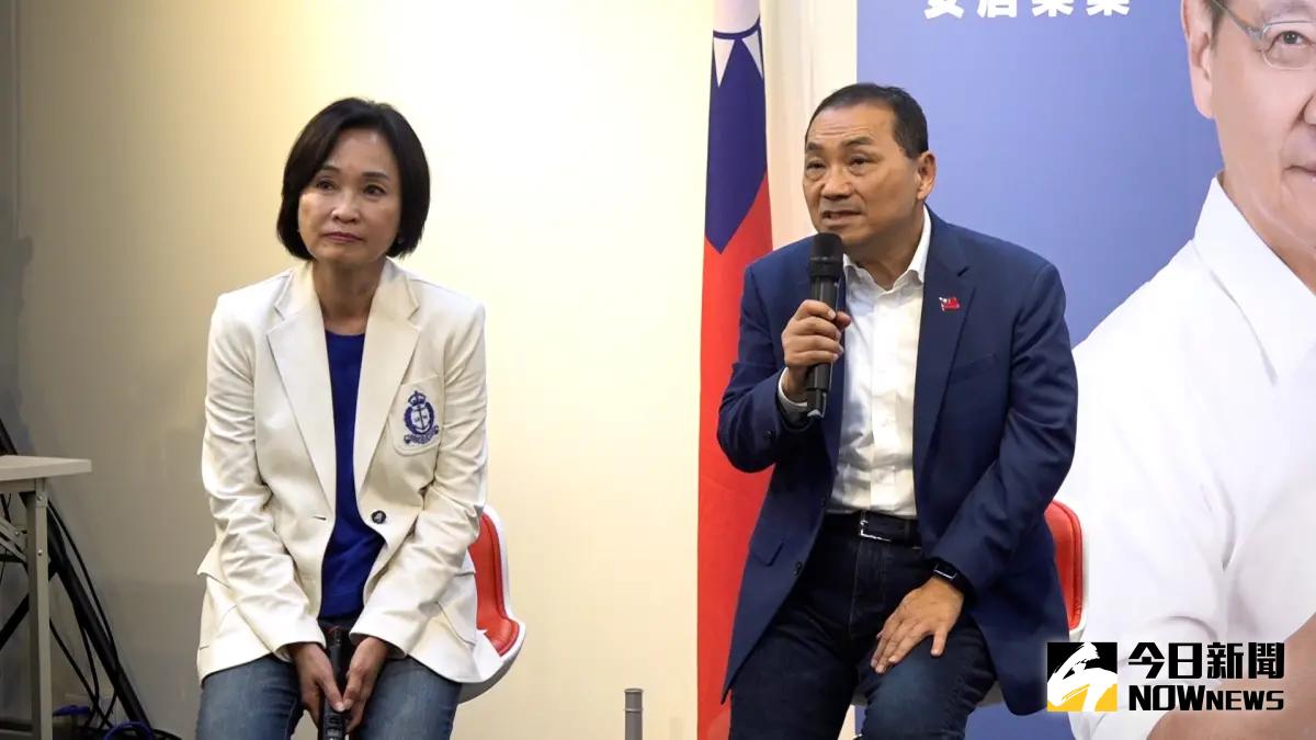 ▲國民黨總統參選人侯友宜拋支持年輕族群「心理健康」方案。（圖／記者朱永強攝，2023.12.04）