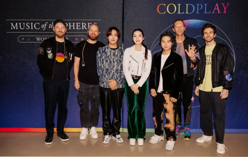▲告五人在今年交出亮眼成績單，擔任Coldplay高雄場演唱會開場嘉賓。（圖／相信音樂提供）