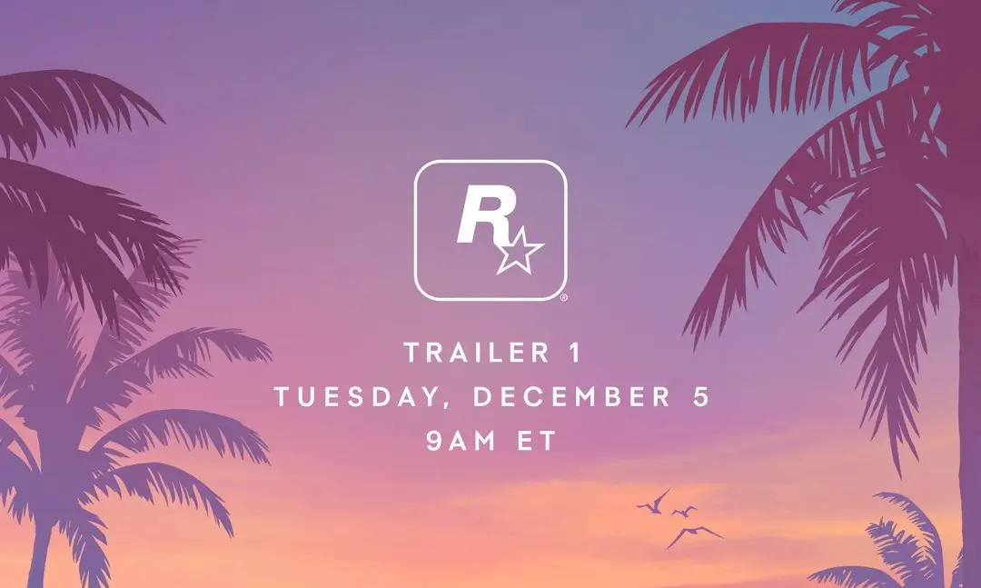 ▲《GTA 6》的首支預告片，會在台灣時間明（5）日晚間10點正式公開。（圖／取自Rockstar Games X）