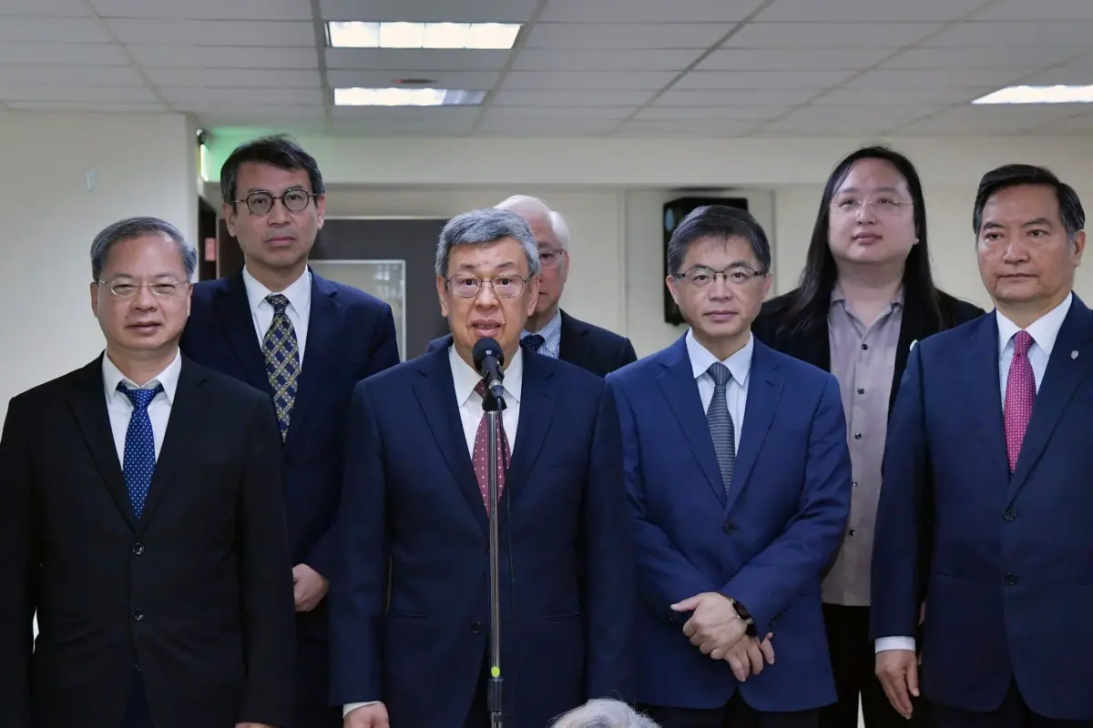 ▲近來在野黨抨擊台灣將開放10萬印度移工，陳建仁表示是假消息，籲國人不要誤信。（圖／行政院提供）