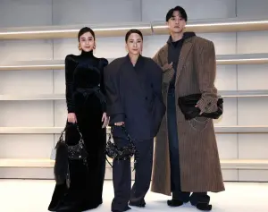 林嘉欣、温貞菱、施柏宇今(5)日出席巴黎世家(Balenciaga)開幕活動 ▲林嘉欣、温貞菱、施柏宇今(5)日出席巴黎世家(Balenciaga)開幕活動(圖/記者蔡依庭攝)