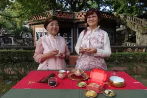 ▲邀請民眾入園品嘗新北好茶及精緻茶食，在古蹟氛圍中感受文人雅士品茶樂趣。（圖／品牌提供）