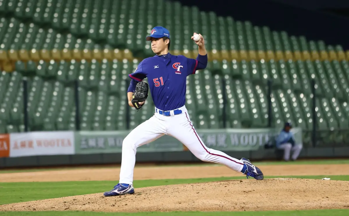 ▲中華隊先發投手張景淯。（圖／棒協提供）