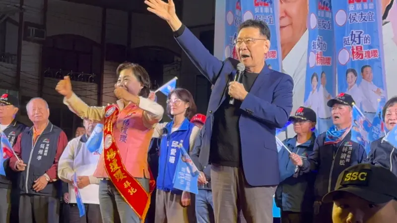 ▲趙少康指不能只顧自己過好日子，即使知道參選是火坑他也要跳。（圖／記者顏幸如攝，2023.12.05）