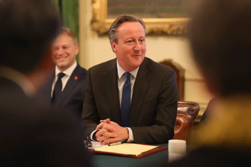 ▲新任英國外交大臣卡麥隆(David Cameron)將訪華府。 (圖:英首相府)