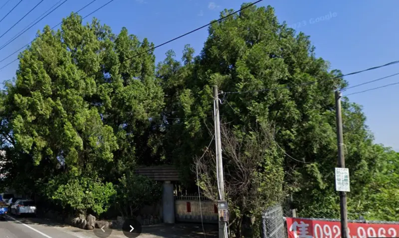 ▲馬文君的埔里鎮住宅鬧中取靜,門面相當低調。(圖/翻攝google街景圖,2023.12.06)