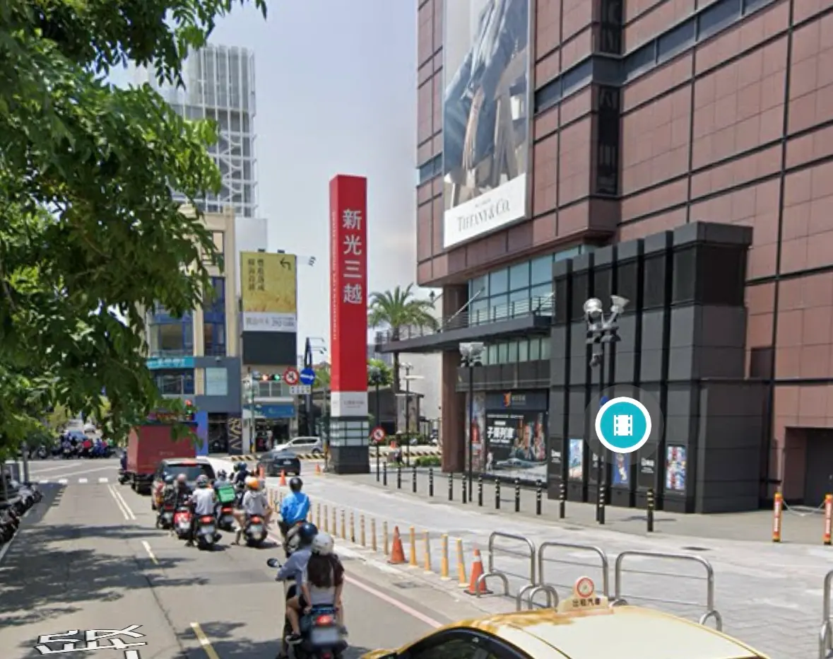 ▲新光三越全台第16家分店確定進駐「南山台南廣場」，開幕後為台南市第3家分店。（示意圖，新光三越台南新天地／翻攝自google街景）