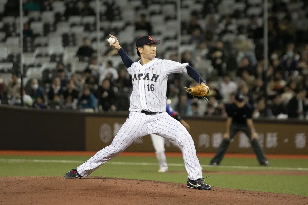 ▲日本隊鈴木大貴投球姿勢很特別，被稱為是日本第一。（圖／棒協提供）