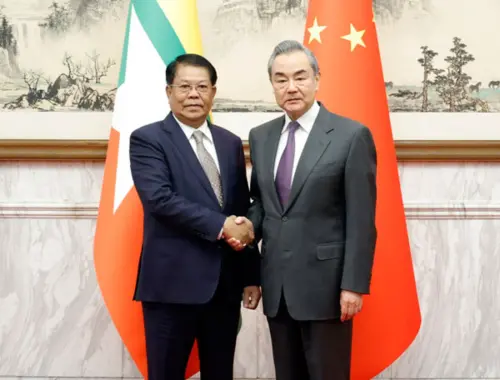 內戰局勢惡化！緬甸軍政府外長訪問中國　首度公開求政治支持
