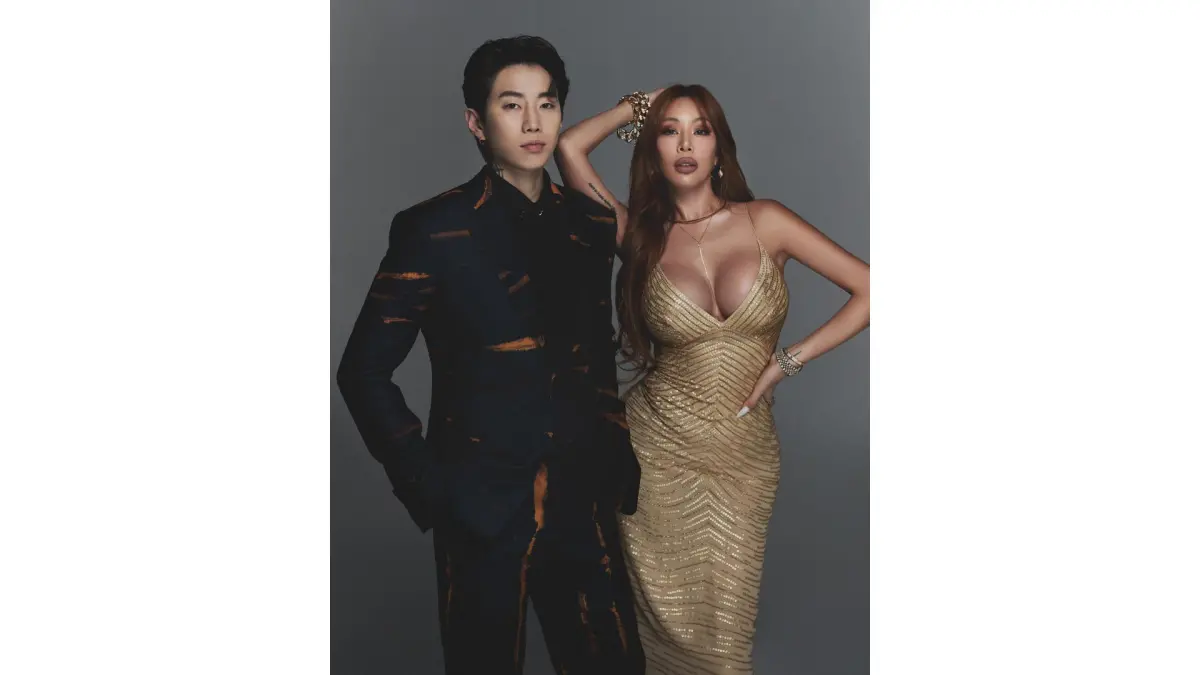 ▲Jessi跟朴載範（左）傳出不和，2人出面澄清「我們很好」。（圖／Jessi IG）