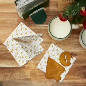 ▲IKEA聖誕精選商品下殺5折，包括VINTERFINT餐巾紙（原價49元，特價19元）。（圖／IKEA提供）