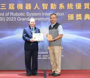 智慧製造大躍進！中鋼機械公司獲機器人智動系統優質獎
