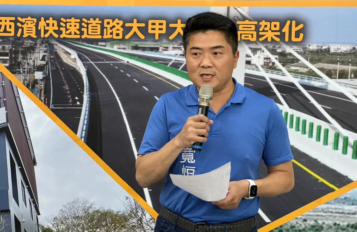 ▲顏寬恒透露自己民調持續領先10%，才遭選情告急的林靜儀惡意構陷。（圖／記者顏幸如攝，2023.12.08）