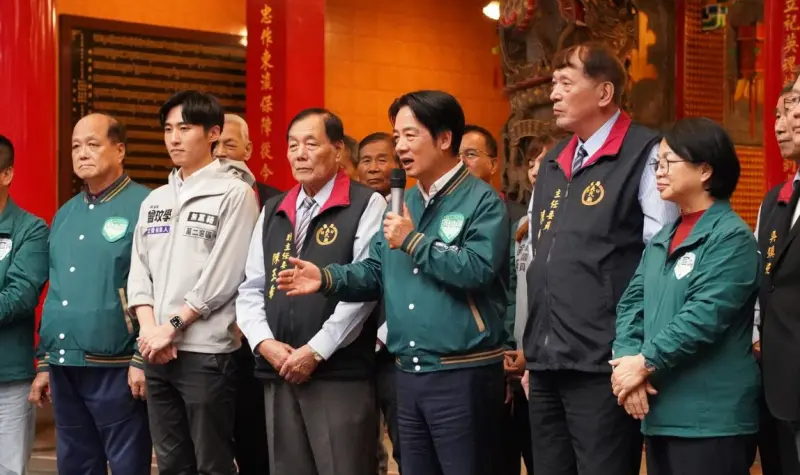 ▲賴清德數度替曾玟學輔選。（圖／曾玟學臉書）