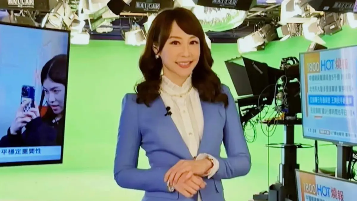 ▲吳宇舒生下愛女後，才花了4個月就把體脂降到只有20%，身材曲線重回巔峰，窄裙翹臀搶攻主播台。（圖／吳宇舒臉書）