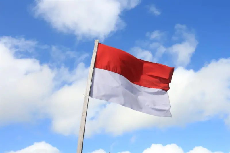 ▲圖為印尼國旗。（圖／翻攝自Unsplash）
