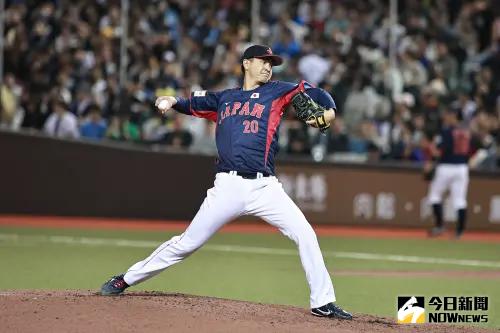 ▲亞錦賽日本隊先發投手嘉陽宗一郎123球投完後，對中華隊再度上陣。（圖／記者葉政勳攝 ）