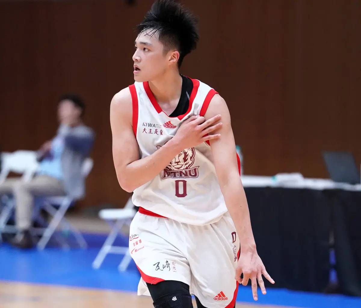 ▲臺師林韋愷飆7計外線拿44分創下個人UBA生涯新高，也是本季至今男一級單場最高得分。（圖／大專體總提供）