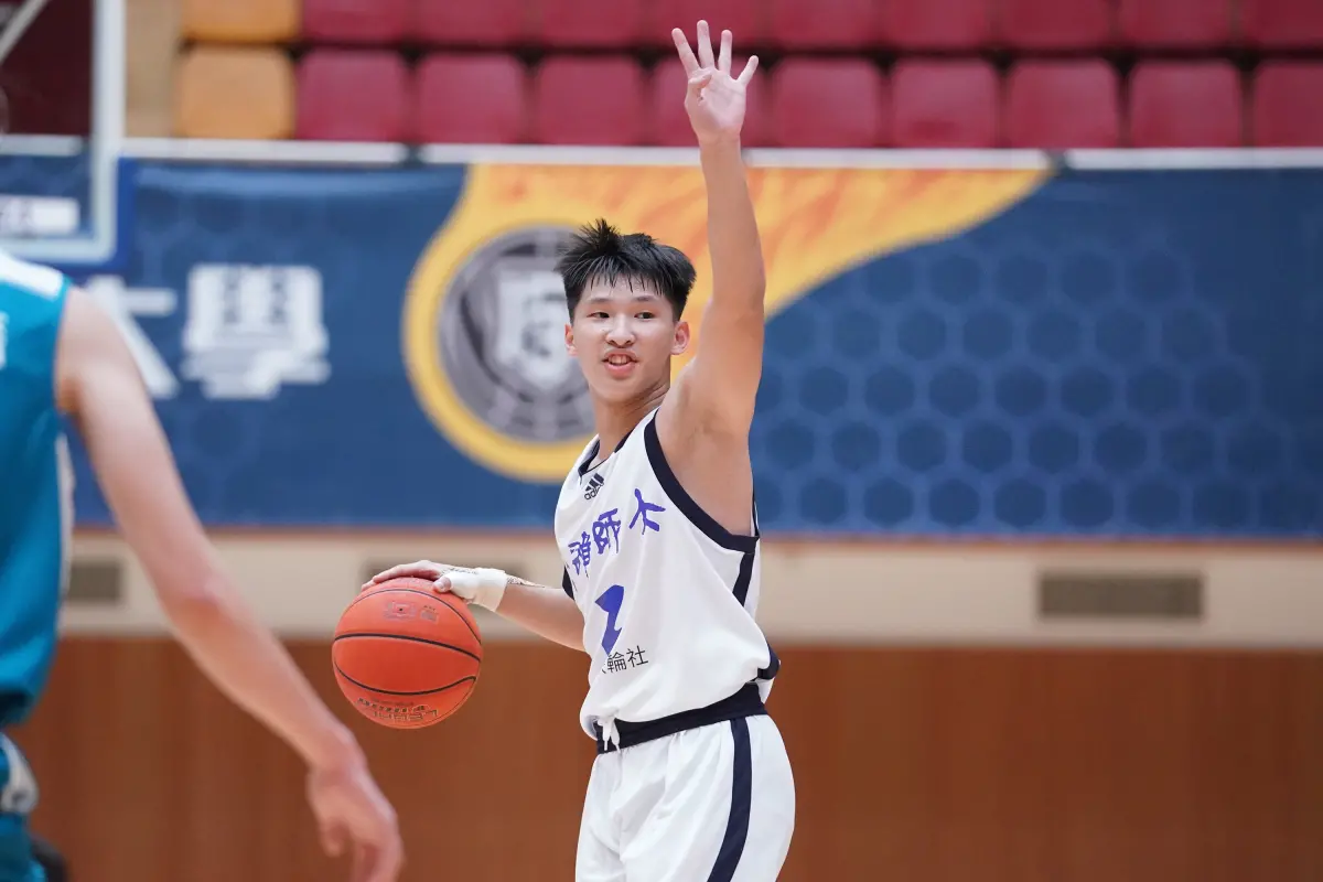 ▲高師江品諺8分，率隊最終81：75力克上季二級冠軍、本季首升一級的中信學院。（圖／大專體總提供）