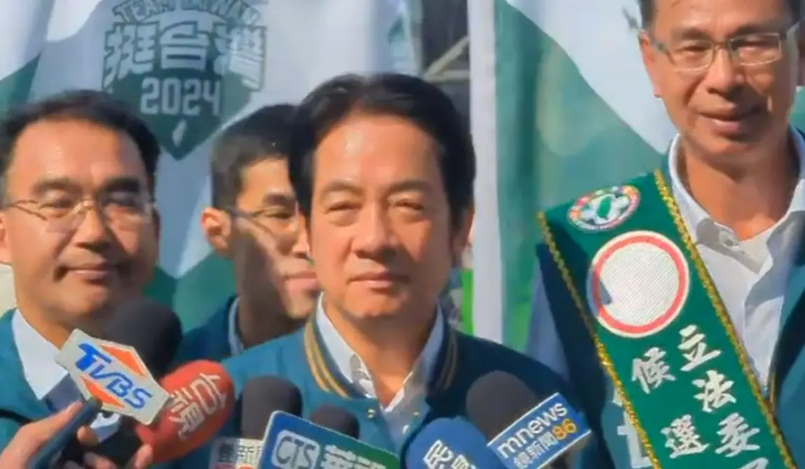 ▲賴清德上午出席苗栗縣立委參選人康世明競選總部成立造勢大會。（圖／賴競辦提供）