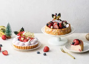 ▲「La Fruta朗芙法式甜點」推出2023年聖誕限定草莓新品蛋糕。（圖／品牌提供）