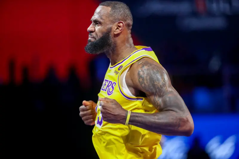 ▲「詹皇」LeBron James傳出可能會被湖人交易。（圖／美聯社／達志影像）