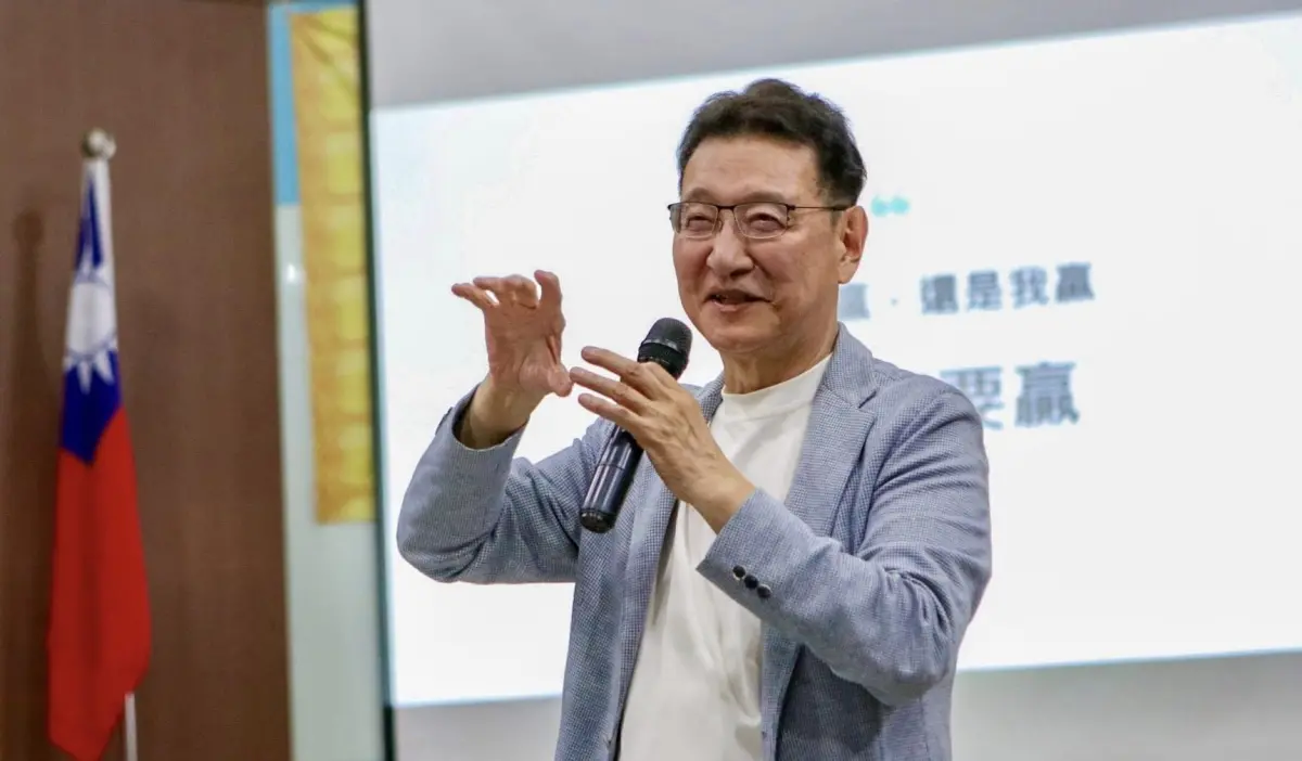 ▲戴瑋姍呼籲，國民黨應先要求自家副手趙少康，放下對媒體產業的掌控慾。（圖／翻攝趙少康臉書，2023.12.09）