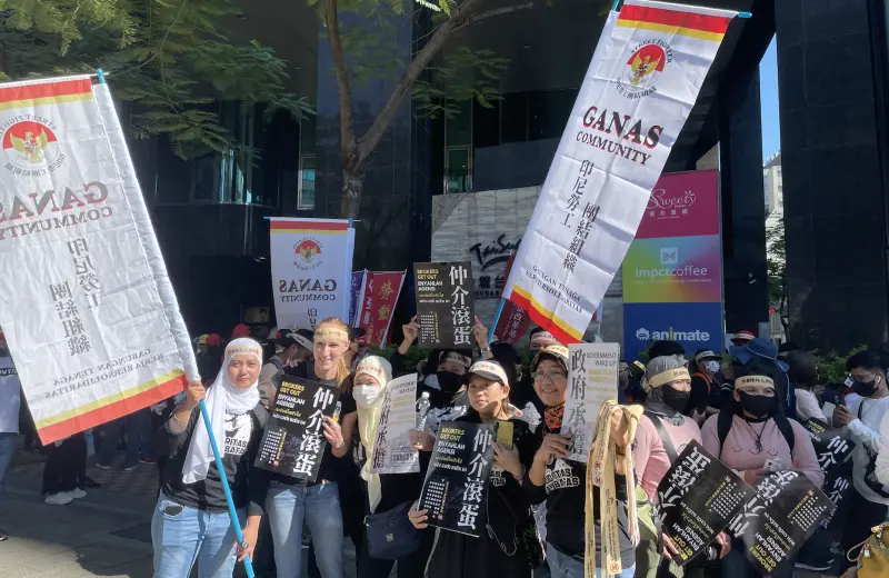 歐美白領點出台灣「歧視問題」　參加移工遊行、呼籲廢除私人仲介