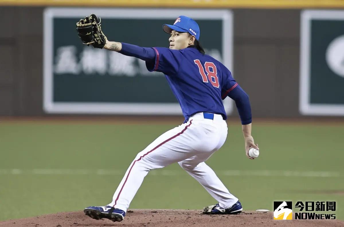 ▲2023棒球亞錦賽中華隊先發投手徐若熙，2023年大豐收。（圖／記者葉政勳攝）