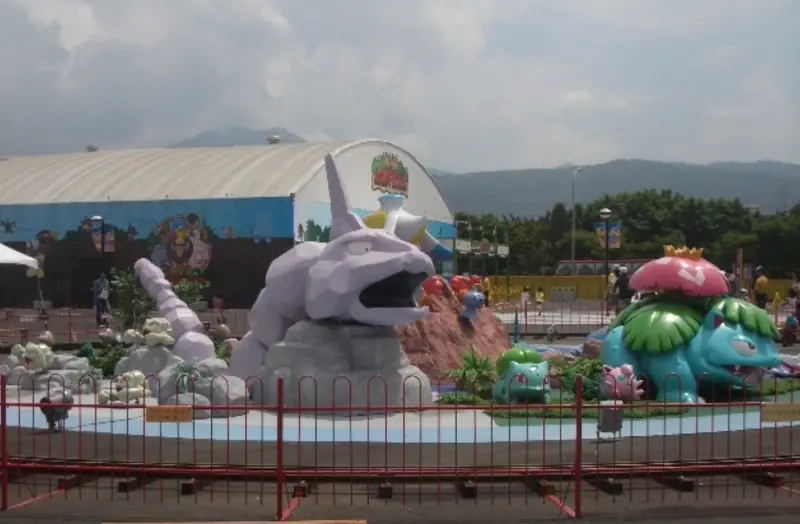 ▲台灣曾經在2006年時有一座寶可夢遊樂園，位於台北市士林區，因為只營業三個月，很多人根本不知道。（圖/PTT）