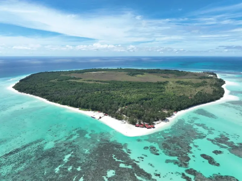 ▲信義企業集團2019年購入環灘島，優先進行環境復育作為。（圖/品牌提供）