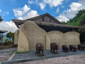 梨山遊客中心公廁獲全國績優　裝置竹編藝術作品
