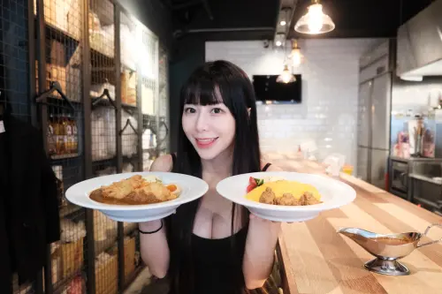 啦啦隊梓梓變「最辣闆娘」！Formosa Sexy開咖哩店　采辰熱舞迎客
