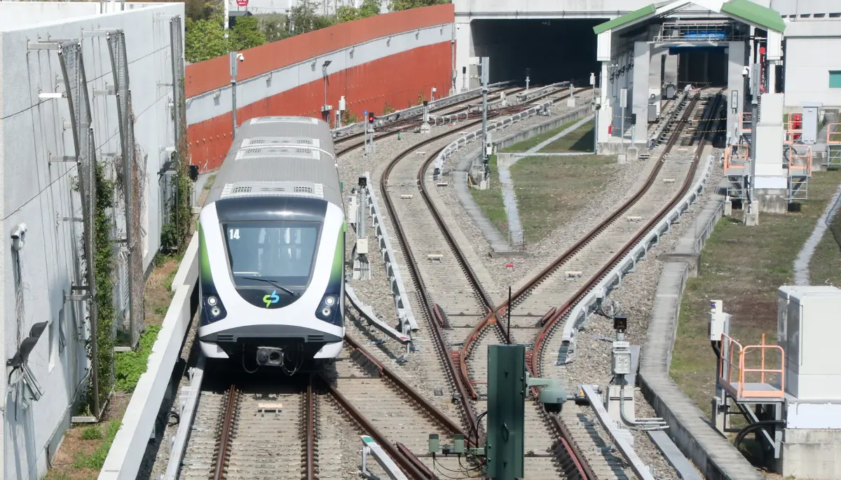 ▲台中市目前只有捷運綠線，彰化、南投縣政府先後啟動路網評估計畫，希望將捷運延伸到兩縣。（圖／台中市政府提供，2023.12.12）