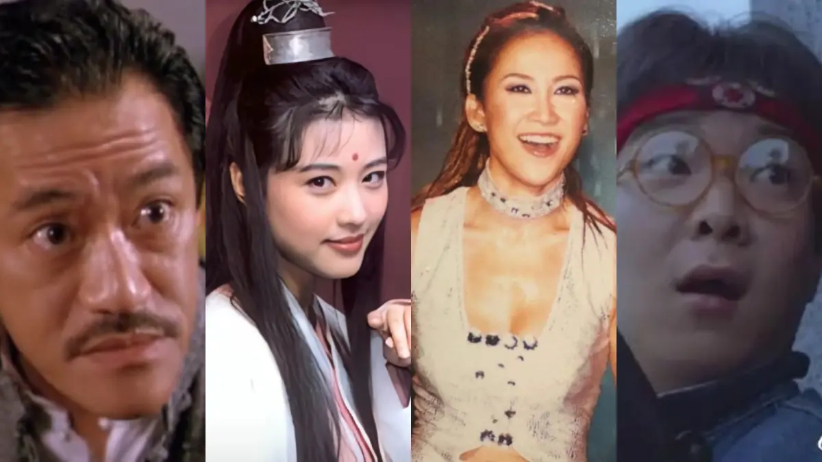 ▲港星吳耀漢（左圖起）、周海媚、李玟、孟海都在2023年辭世。（圖／翻攝自周海媚微博、李玟臉書、微博）