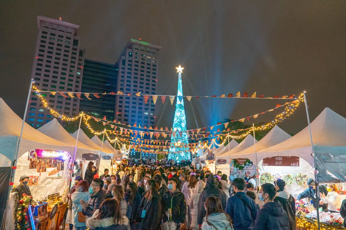 ▲德國經濟辦事處本周五將在「新北歡樂耶誕城」舉辦「德國耶誕派對」，邀大家一起享受異國氛圍。（圖 ／新北市政府觀光旅遊局提供）