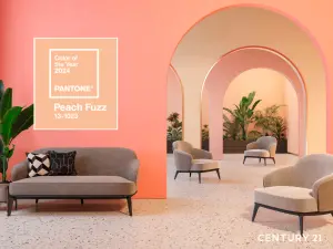 2024 Pantone 年度代表色「Peach Fuzz」　3蜜桃居家裝潢風格推薦
