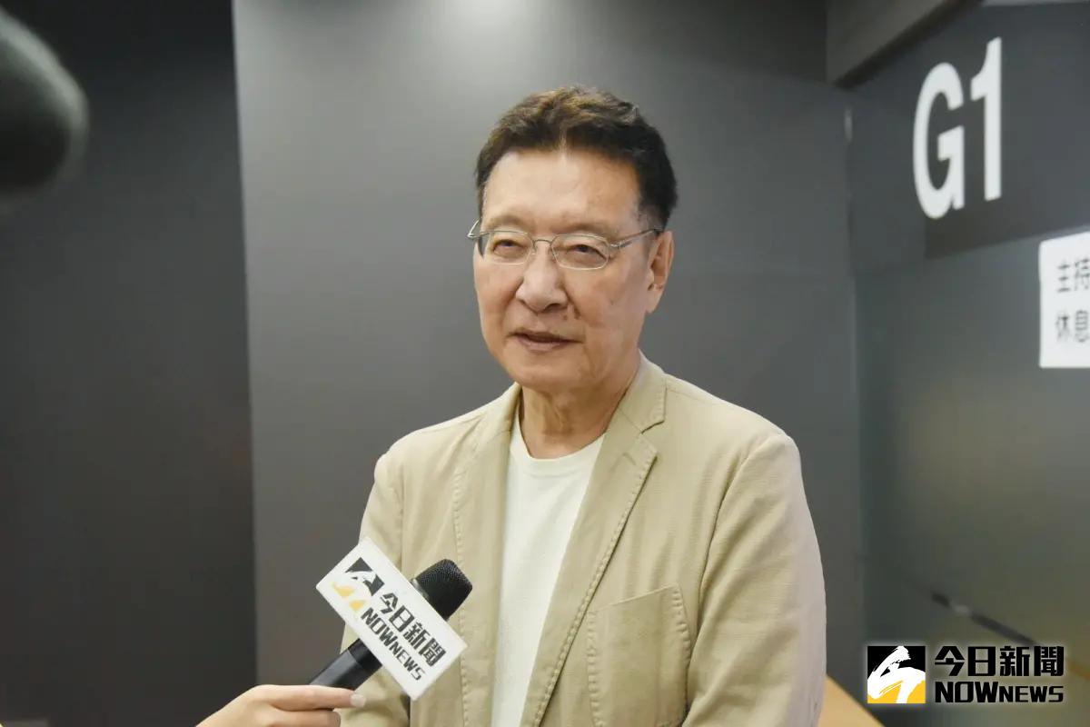 ▲國民黨副總統參選人趙少康表示，上賀瓏夜夜秀之前，要邀請徐巧芯當教練。（圖／記者陳明安攝，2023.12.14）