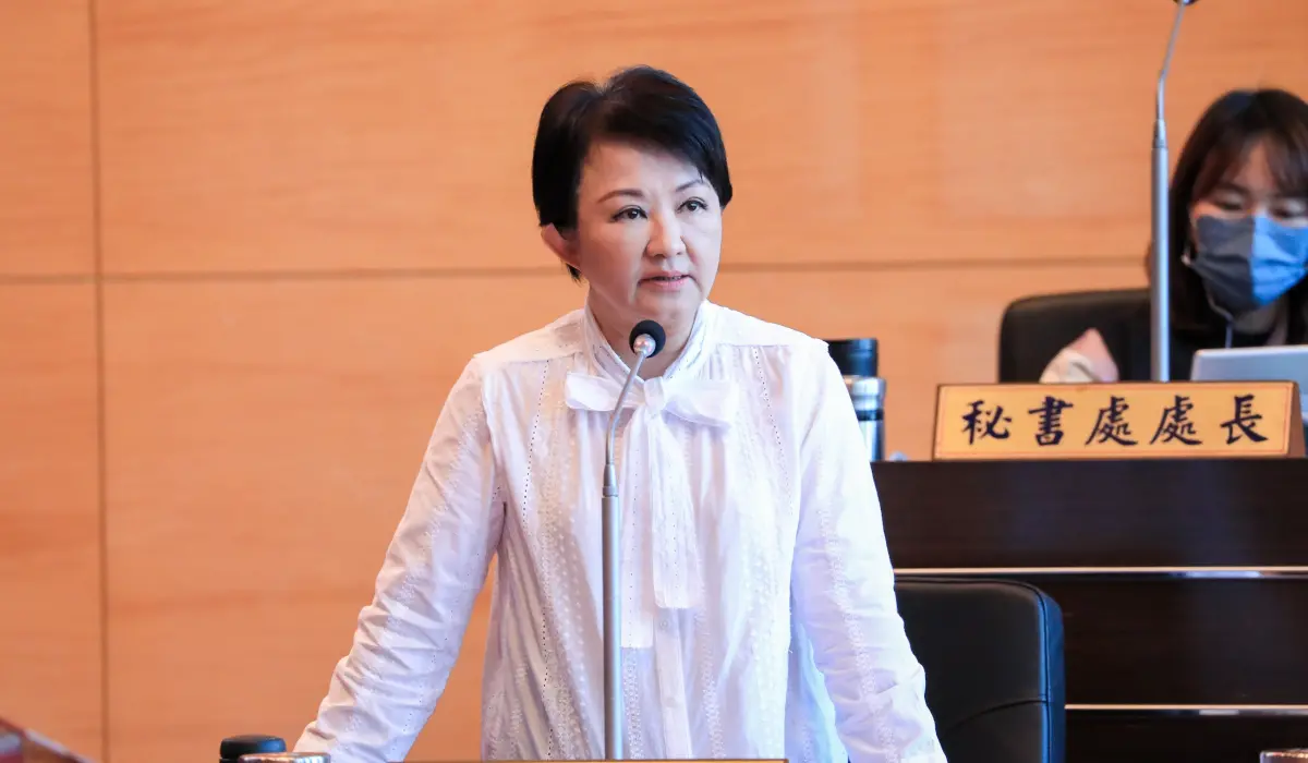 ▲盧秀燕強調捷運藍線迫在眉梢，希望院長早日簽署同意藍線綜合規劃。（圖／台中市政府提供，2023.12.14）