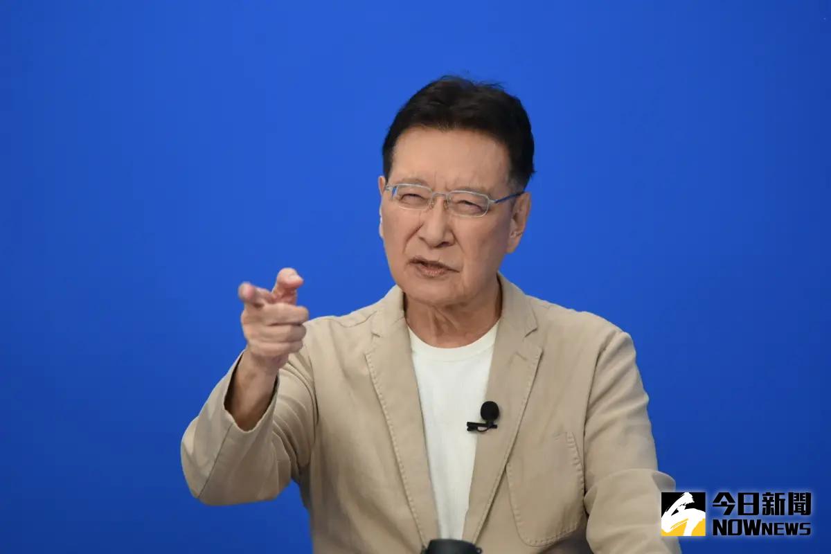 ▲趙少康批交通記點制很擾民。（圖／記者陳明安攝，2023.12.14）