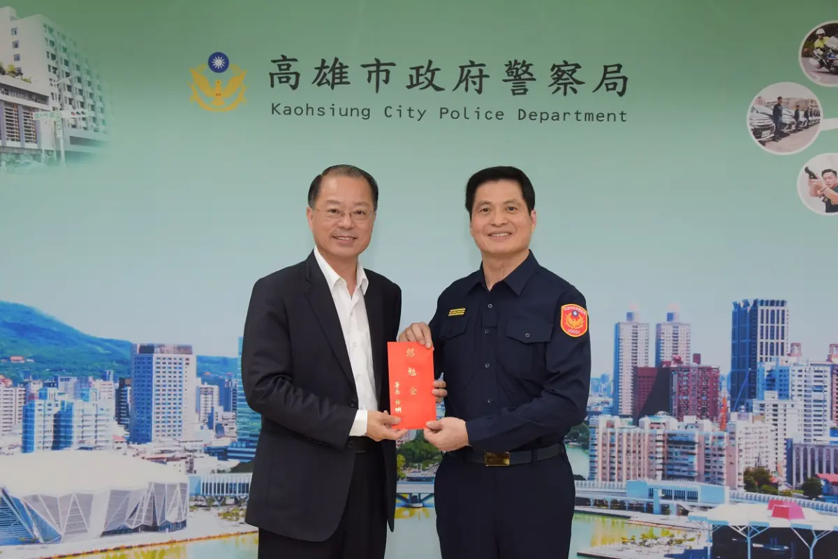 ▲警政署長黃明昭今天下午南下高雄市警局召開「選舉治安維護及選舉查察工作座談會」視導選舉治安維護及查賄制暴工作，肯定高市警局同仁淨化選前治安展現具體成效。（圖／高市警局提供）