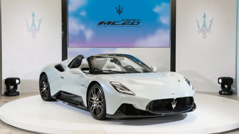 ▲Maserati MC20 Cielo 全臺首秀，建議售價 1,580 萬起！