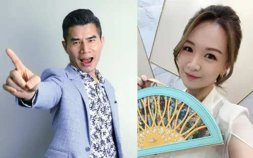 ▲「叫賣哥」葉昇峻（左圖）和歌手周卉姍（右圖）當年結束6年婚姻，卻傳出陳子強是小王，遭周卉姍、陳子強否認。（圖／叫賣哥、周卉姍臉書）