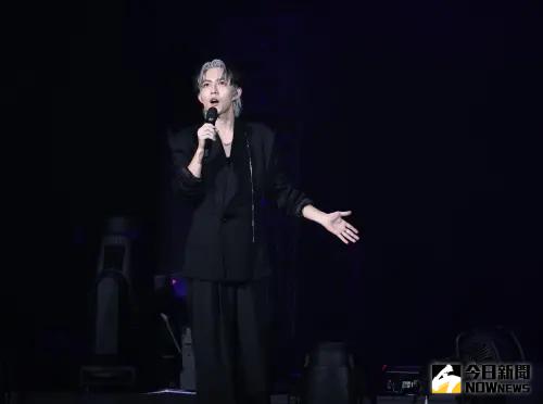 ▲林宥嘉今（15）日在台北小巨蛋舉行「idol 2023 世界巡回演唱會」，今天是首場。（圖／記者陳明中攝）